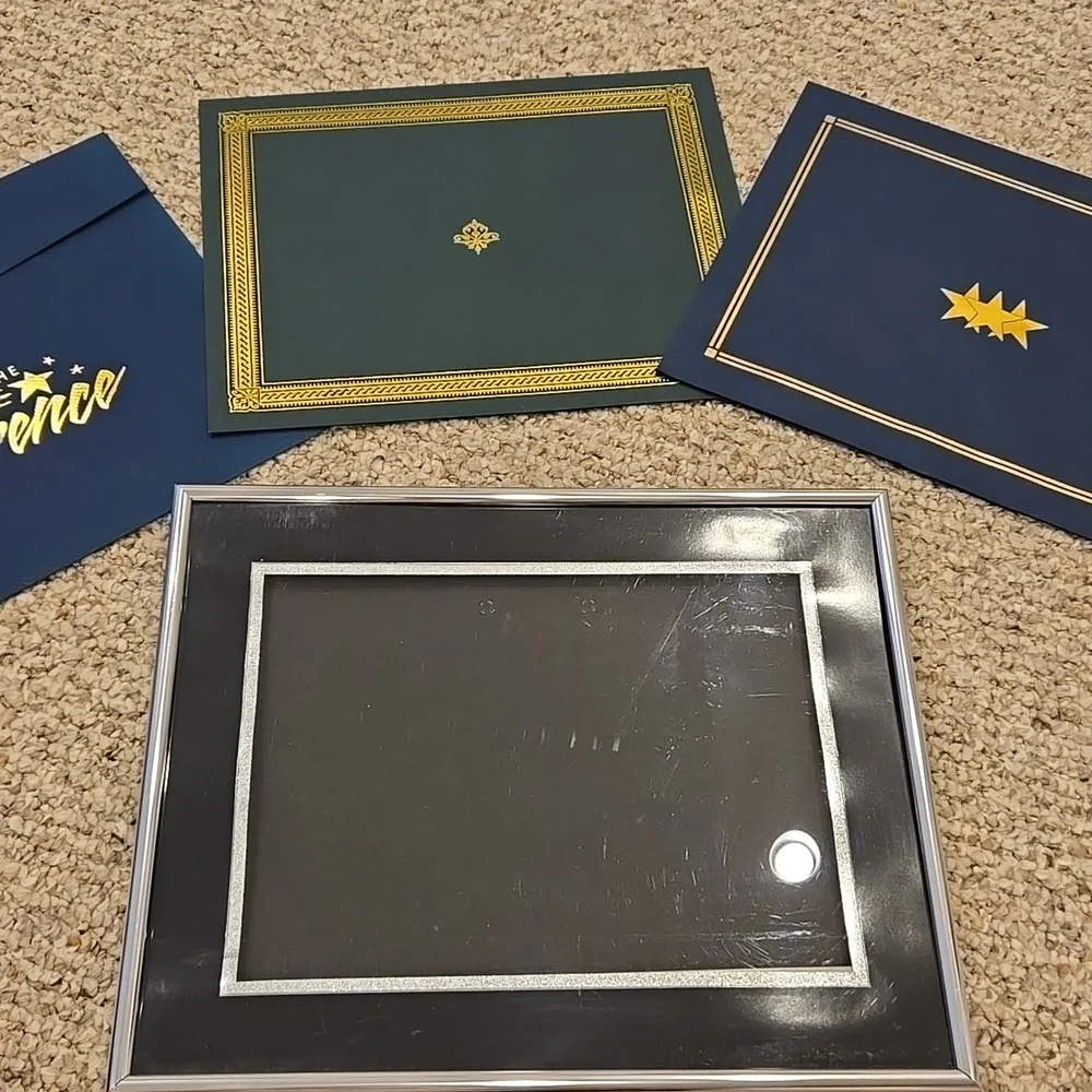 Bundle of Certificate Frame & Folders